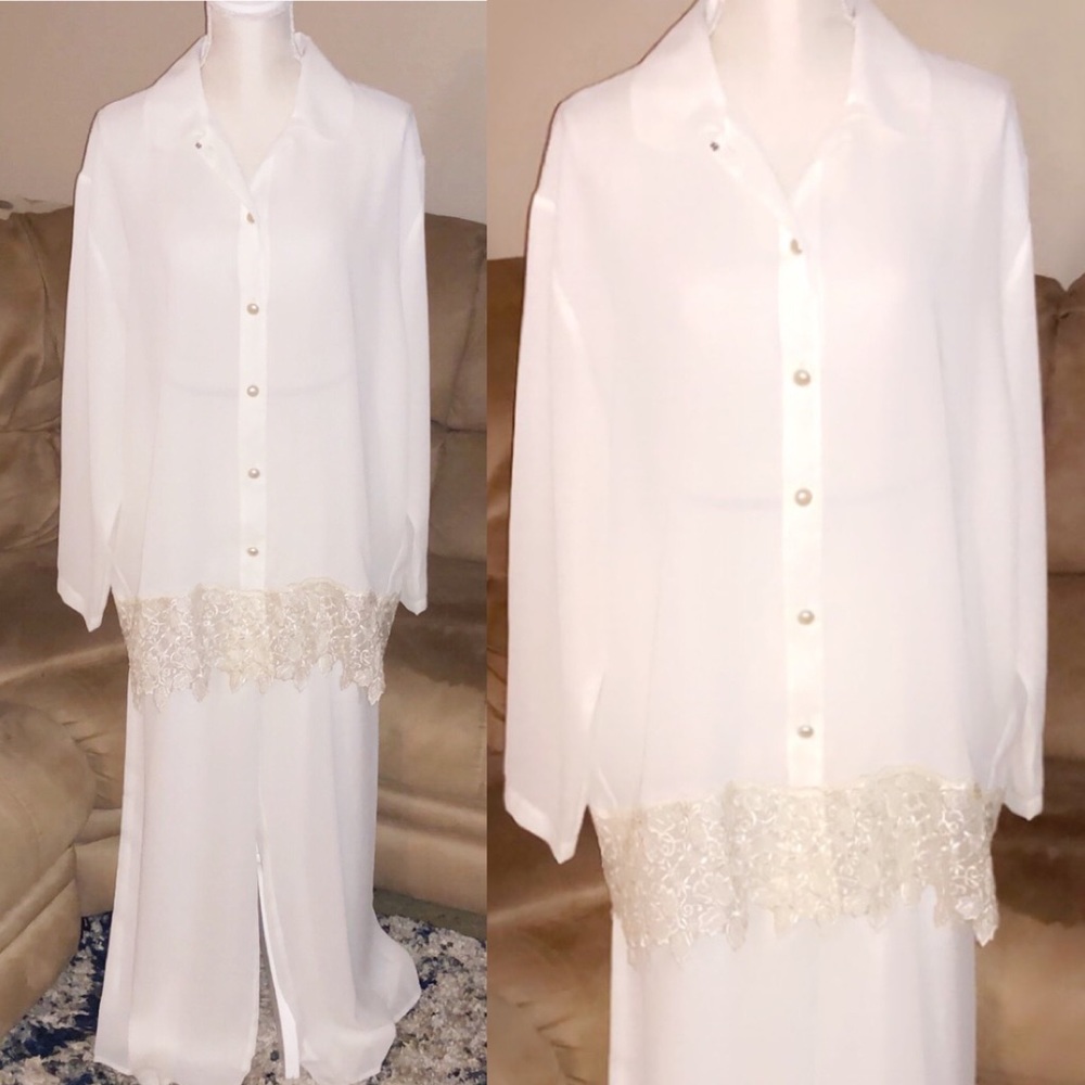 VICTORIA’S SECRET Vintage Sheer Pajama Set